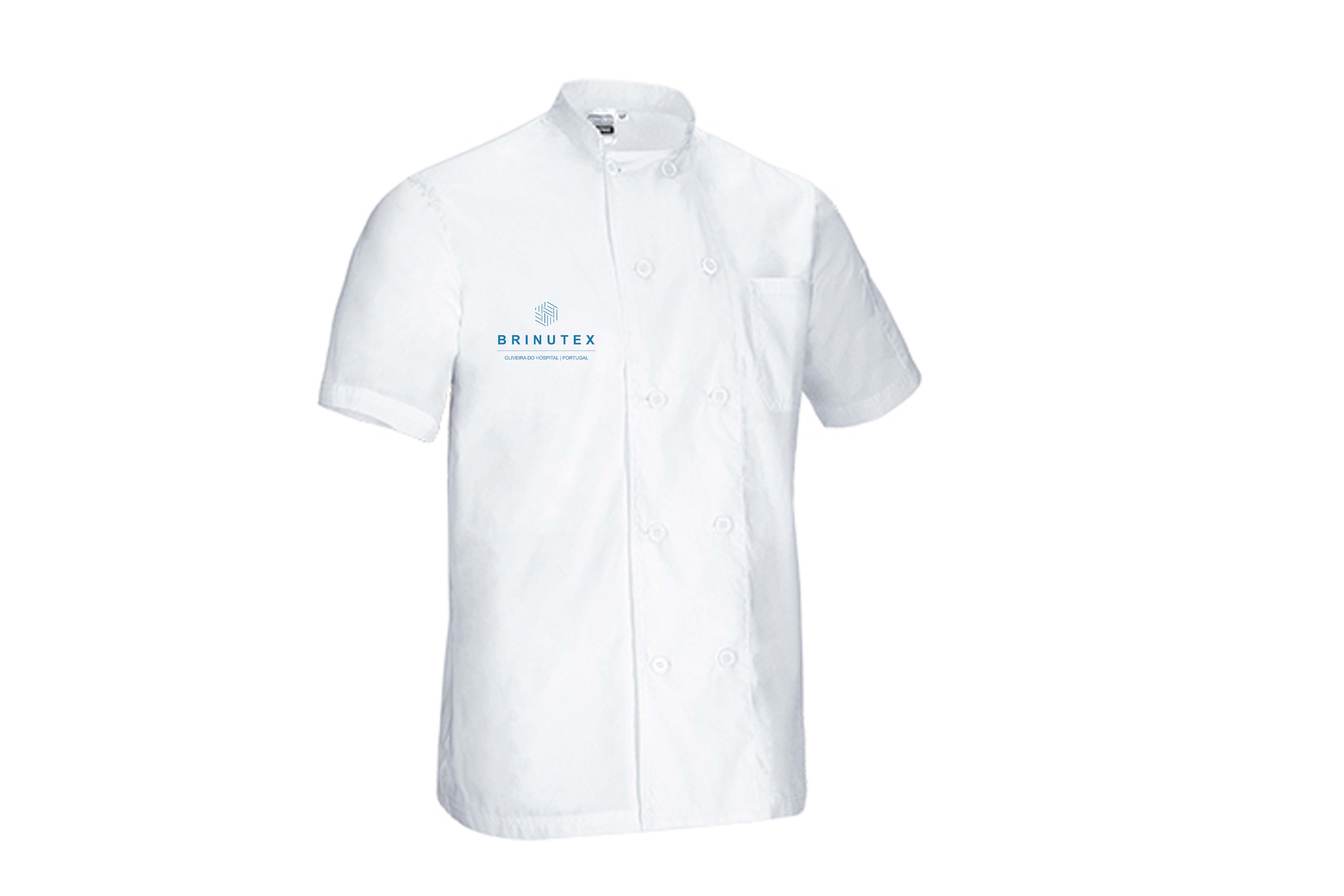 Jaleca chef — vestuário profissional