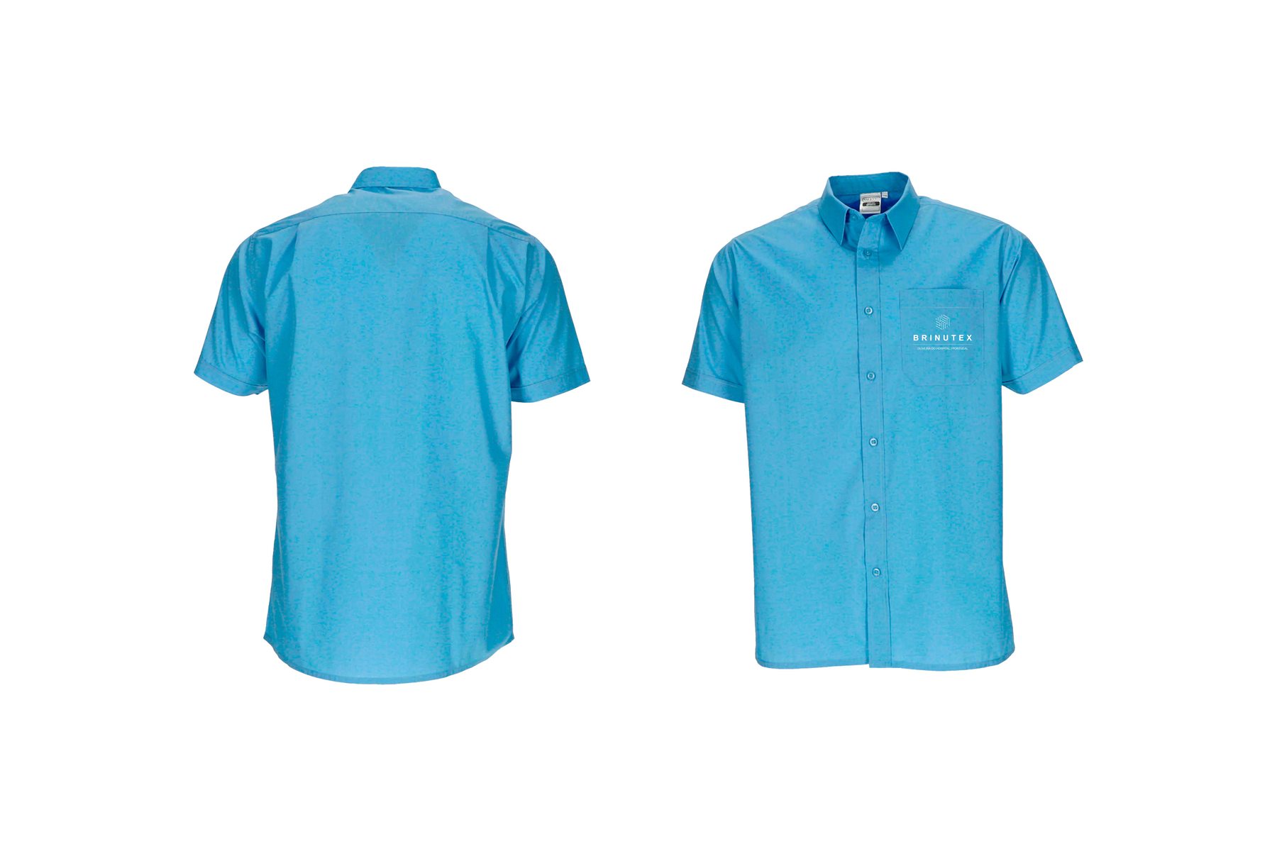 Camisa manga curta — vestuário profissional