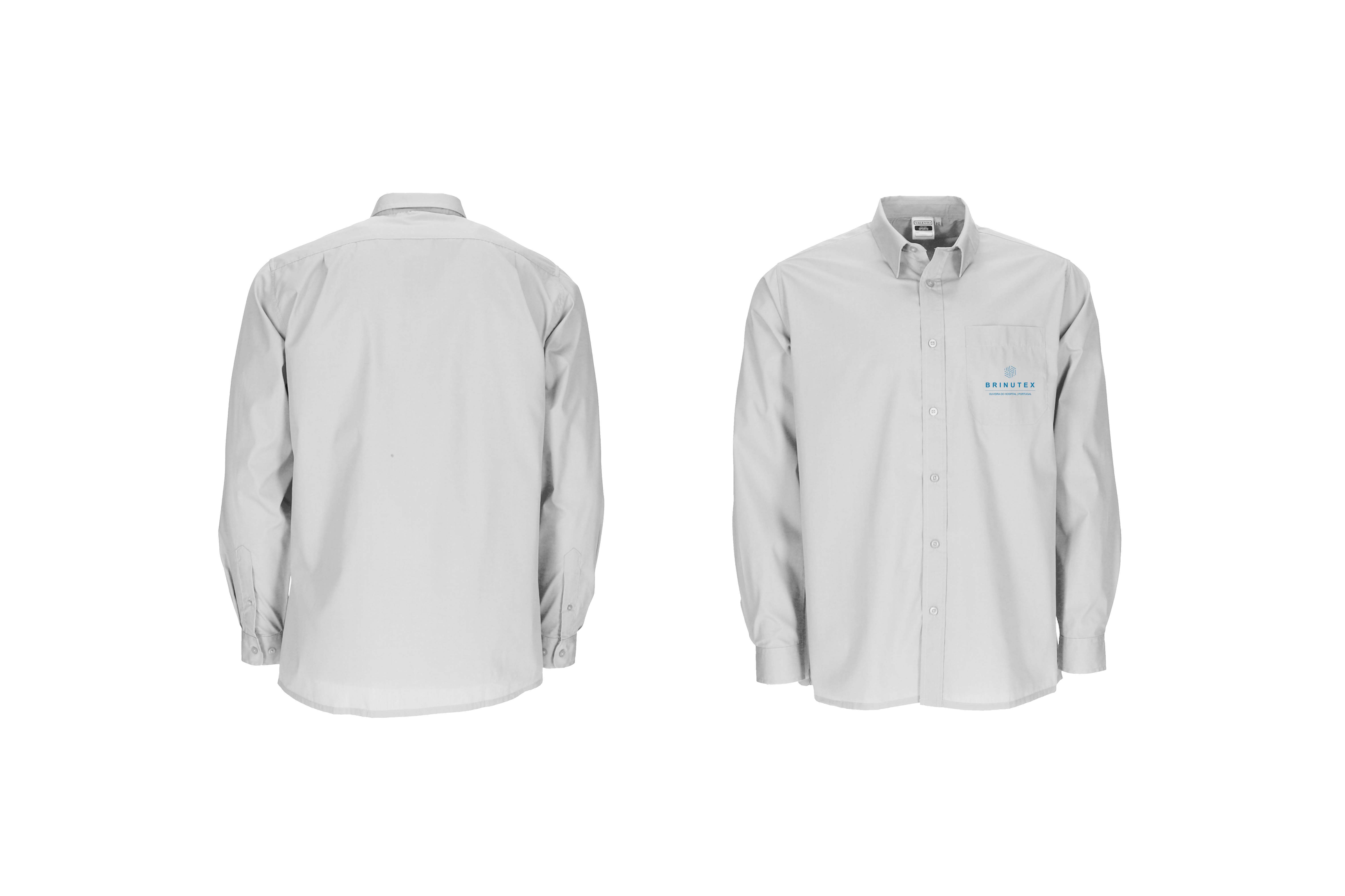 Camisa manga comprida — vestuário profissional