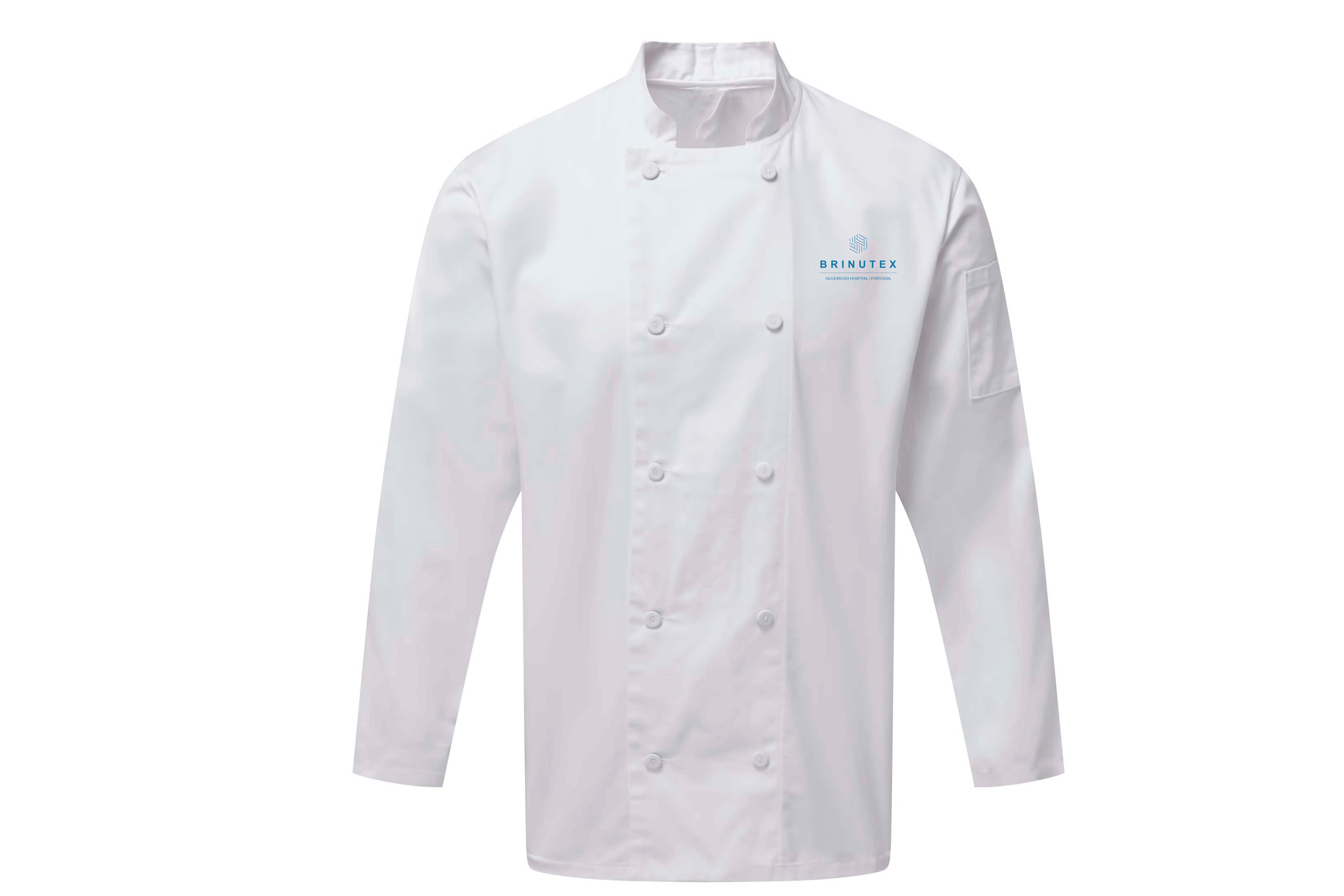 Jaleca chef — vestuário profissional